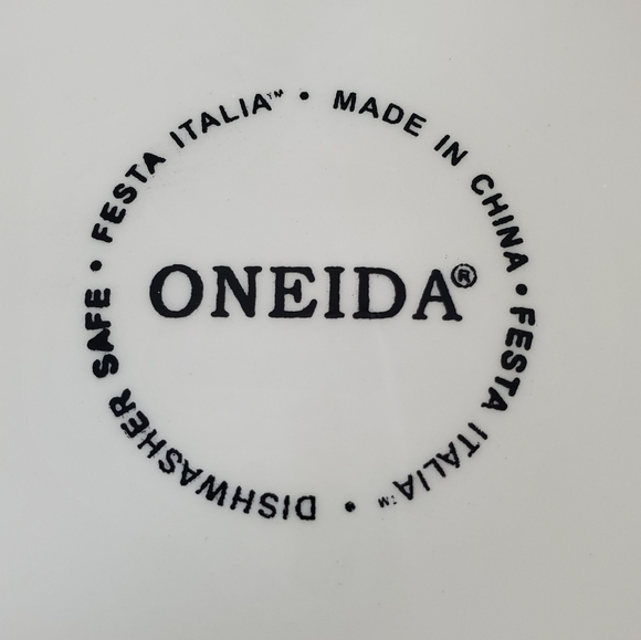 🟢 Oneida Festa Italia Plate Set Italian Landmark Plates Travel Kitchen Decor - Picture 3 of 11